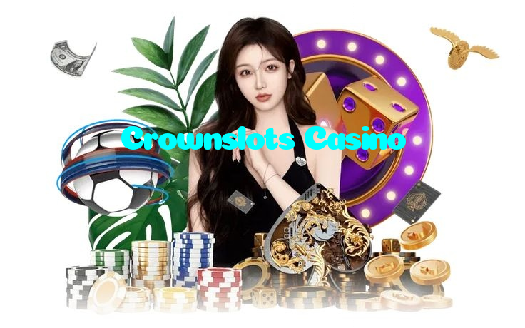 Crownslots Casino casino presented on mobile device in Pakistan with slots and live games